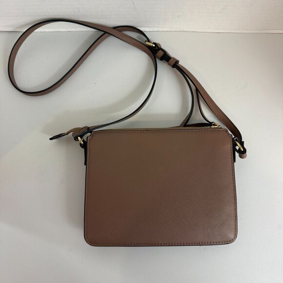 ALDO Brown Faux Leather Small Crossbody Bag Purse Handbag Adjustable Strap - Picture 3 of 11